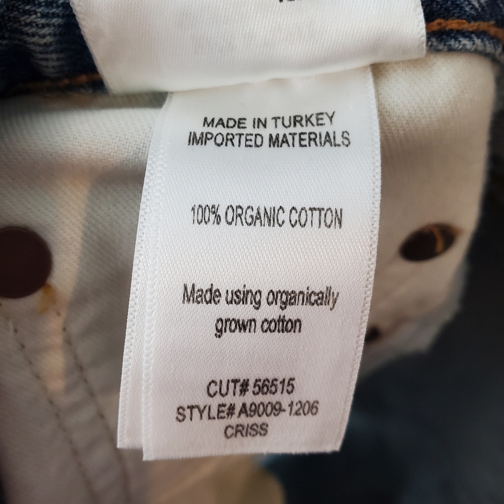 Agolde Criss Cross Upsized Organic Denim Jean Shorts in Momentum NEW WITH TAGS - Picture 8 of 8